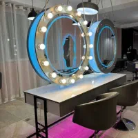 صندلی برقی پدیکورسرشورآینه تابلو چلنیوم ترولی تخت