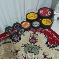 تعدادی وزنه بدنسازی