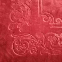 پتو گل برجسته گلبافت دونفره نو|رختخواب، بالش، پتو|کرج, شهرک فهمیده|دیوار