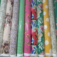 پارچه کرپ نخ طرح دار