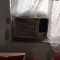کولر ال جی ۱۸۰۰۰ پنجره ای ۲۵ م|کولر گازی و فن‌کوئل|رشت, کوی فکوری|دیوار