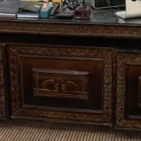 میز چوبی مدیریت بزرگ