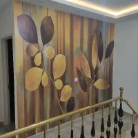 نصاب نصب کاغذ دیواری و پوستر و ترموال|خدمات پیشه و مهارت|رشت, پیرکلاچای|دیوار