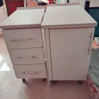 ۲عددکابینت mdfایستاده کاملا نو|کتابخانه، شلف، قفسه‌های دیواری|تهران, آذربایجان|دیوار