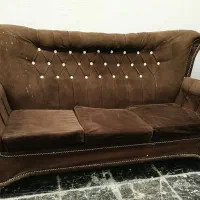 مبل راحتی هفت نفره مخمل راش|مبلمان خانگی و میز عسلی|نوشهر, |دیوار