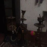 3عدد قلیان برنز سنگین