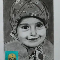 طراحی چهره|تابلو، نقاشی، عکس|محمدیه-قزوین, |دیوار