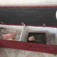 دو عدد پاف دونفره و دوعدد تک نفره  مخمل کمد دار|مبلمان خانگی و میز عسلی|بندر ماهشهر, |دیوار