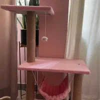 اسکرچر گربه همراه با تاب(استفاده نشده)