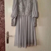 پیراهن مجلسی حریر شاین مناسب ۳۸تا ۴۰ گاها ۴۲