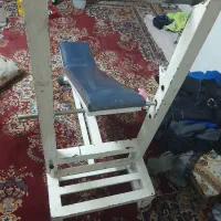 میز هالتر به همراه میل خالی|تجهیزات ورزشی|رودهن, |دیوار