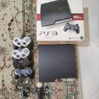 ps3 slim همراه موو و دوربین درحدنو