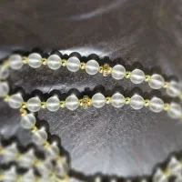 تسبیح اونیکس مهره حدید وصدف|صنایع دستی و سایر لوازم تزئینی|مشهد, حرم مطهر رضوی|دیوار