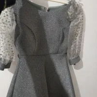 پیرهن مجلسی دخترانه عروسکی|لباس|صالح آباد, |دیوار