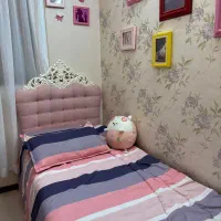 تخت لمسه.تخته چستر.تخت صورتی.|تخت و سرویس خواب|مشهد, صیاد شیرازی|دیوار