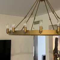 لوستر ۱۸ شاخه پینترستی ژورنالی مدرن