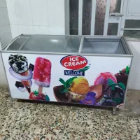 دو یخچال ویترینی و صندوقی