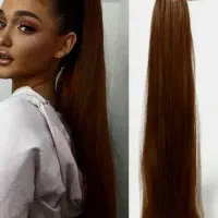 اکستنشن موی دم اسبی ۵۰ تا ۵۵ سانتی متری تخفیف میدم