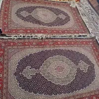 یکجفتمسنددستباف گل ابریشمسفید