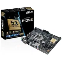 مادربرد h110.ایسوس و سیپیو i3 7100 ، باندل درحد