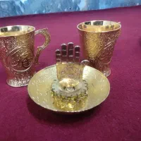 قابلمه و ماهیتابه بزرگ و سرویس سیلور