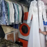 شستشوی پرده ،پتو ،ملافه، لباس عروس کت شلوار