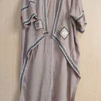 مانتو  و سارافن دو تیکه مزونی