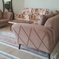 مبل 7 نفرە، کارکرد و با کیفیت، بدون جلو مبلی|مبلمان خانگی و میز عسلی|سقز, |دیوار