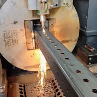 خدمات برش لیزر لوله، پروفیل، قوطی،ناودانی و روتاری