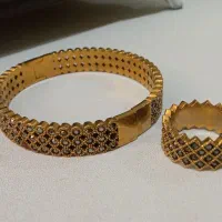 ست دستبند و انگشتر سیاقلم