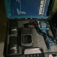 دریل شارژی چکشی VIVAREX دو باتری|ابزارآلات|تهران, سید خندان (جلفا)|دیوار