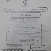 کتاب کنکور هنرستان رشته کامپیوتر هنرستان یار|کتاب و مجله آموزشی|تهران, کوثر|دیوار