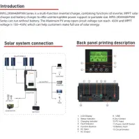 سانورتر هیبریدی میدل پاور 3.5kw اینورتر خورشیدی|ماشین‌آلات صنعتی|پیرانشهر, |دیوار