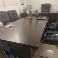 میز مدیریت و میز کنفرانس|مبلمان اداری|مشهد, شهید فرامرز عباسی|دیوار