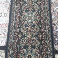 کناره چهارمتری سرمه ای|فرش|کرمانشاه, |دیوار