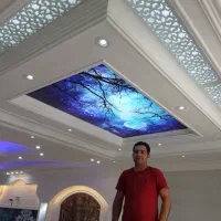 بازسازی،تخریب،کاغذدیواری آسمان مجازی،کناف،تیوی وال