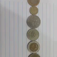 ۶ عدد سکه|کلکسیون سکه، تمبر، اسکناس|خوی, |دیوار