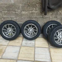 رینگ ووسن چرخشی طرح کروم