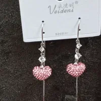 گوشواره استیل رنگ ثابت ضد آب