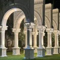 26 مدل نرده سنگی بالکنی دور باغچه ای|مصالح و تجهیزات ساختمان|فردیس, قریشی|دیوار