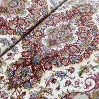 فرش جفت ۶ متری خطیبی                مرینوس، ابریشم