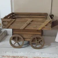 گاری و صندوق یلدا|صنایع دستی و سایر لوازم تزئینی|قم, شاه سید علی|دیوار