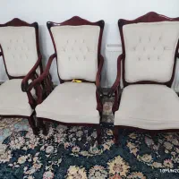 مبل کلاسیک|مبلمان خانگی و میز عسلی|بوئین زهرا, |دیوار