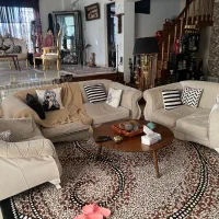 ست ۶ نفره مبل راحتی پارچه ترک