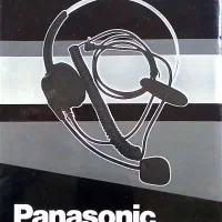 فروش دو عدد هدفون تلفن پاناسونیک در حد نو