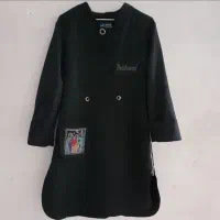 مانتو مشکی سایز ۱