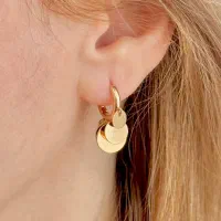 گوشواره آویز سکه