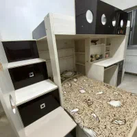 تخت خواب دو طبقه|تخت و سرویس خواب|تهران, شهرک فرهنگیان|دیوار