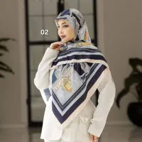 روسری ساتن مجلسی