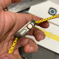 خاصترین اپل واچ اولترا بند زرد اوشن باتری 98|لوازم جانبی موبایل و تبلت|تهران, دریاچه شهدای خلیج فارس|دیوار